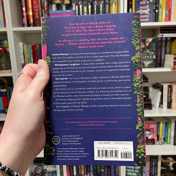 *BRAND NEW* Gothic Horror Book: The Daughter of Doctor Moreau - Picture 3 of 3